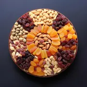 dried fruit plate